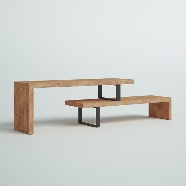 Steelside™ Dustin TV Stand for TVs up to 88" & Reviews Wayfair